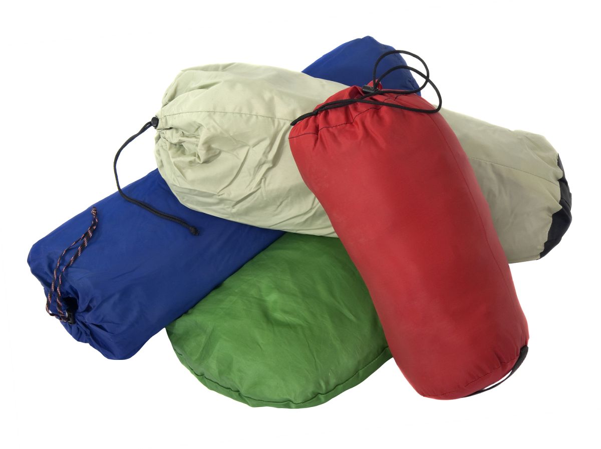 sleeping bags with compression sacks